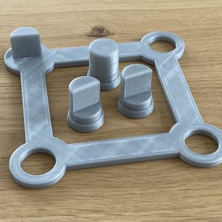 Bohrschablone 96mm x 96mm für DIY MFT/3